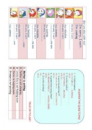 English Worksheet: Present Continuous