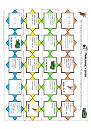 Phrasal verbs board game and discussion