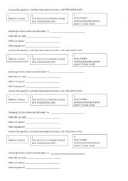 English Worksheet: Simple Past - Telling a story in the past