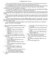 English Worksheet: A different way to sell