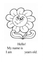 English Worksheet: Hello