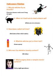 Halloween Riddles