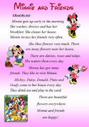 Minnie and friends