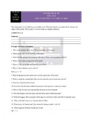 English Worksheet: Thirteen reasons why  by Jay Asher Guided Reading (book)