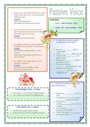 English Worksheet: Passive voice