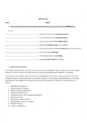 English Worksheet: Simple Past