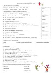 English Worksheet: Summerhill_TV_series_episode_4_past_simple