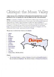 CHIRIQUI THE MOON VALLEY