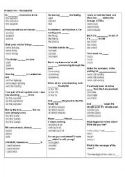 English Worksheet: Arcade Fire - The Suburbs