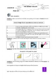 English Worksheet: lesson E8: the budget dollar