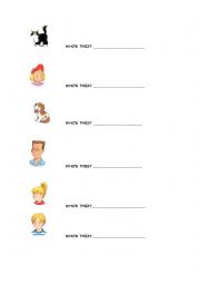 English Worksheet: Whos this? happy street 1