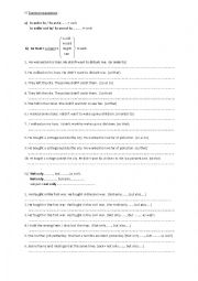 English Worksheet: Linking Words 2