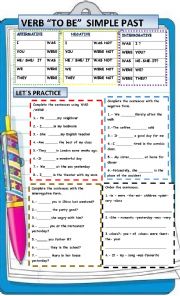 English Worksheet: verb 