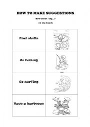 English Worksheet: How about -ing?