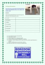 English Worksheet: Boredom - BBC 6 minute English CEF A2