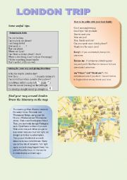 English Worksheet: London Webquest before going on a school trip