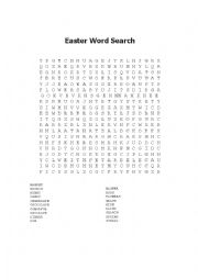 English Worksheet: Easter Crossword