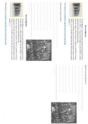 English Worksheet: Nightlife in Chicago - Cabaret - 1920s - Roaring twenties