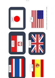 English Worksheet: Country memory 2 part 2