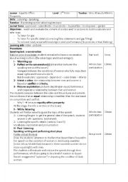 English Worksheet: Lesson Plan + Worksheet about Gender Equality (Equality Offers Prosperity)