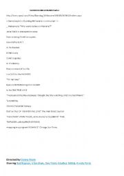 English Worksheet: slumdog millionaire trailer full script