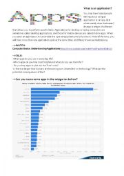 English Worksheet: Applications