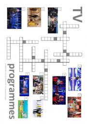 TV programmes crossword