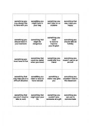 English Worksheet: Material