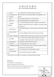 English Worksheet: Friends 10x13 - The One Where Joey Speaks French