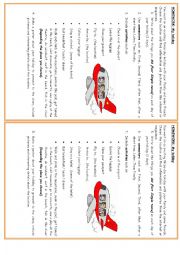 English Worksheet: My Holiday Writing Task