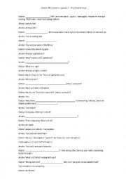 English Worksheet: Doctor Who - Eleventh Hour video activity