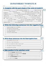 Past simple_ evaluation worksheet_ Version 2