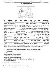 English Worksheet: Fable 