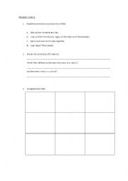 present simple worksheet