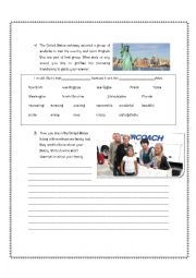 English Worksheet: Family Members - Writing exercise
