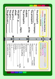 English Worksheet: What Are They Doing? Describing a Picture --Present Continuous