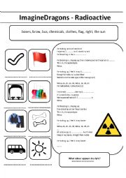 English Worksheet: IMAGINE DRAGONS - 