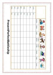 Present Perfect Battleship Game