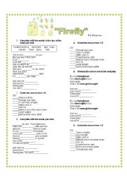 English Worksheet: Firefly 