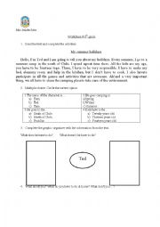 English Worksheet: obligations (have to/ dont have to)