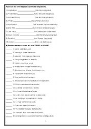 English Worksheet: comparative-superlative