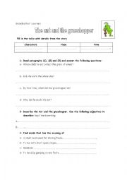 English Worksheet: The ant and the grasshopper