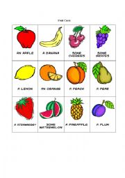 fruit cards