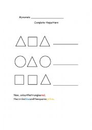 Complete the pattern