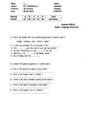 superlative worksheet