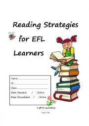 English Worksheet: Reading Strategies Booklet