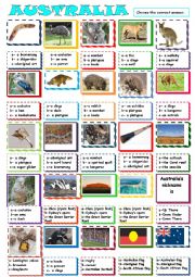 English Worksheet: Australia :multiple choice worksheet