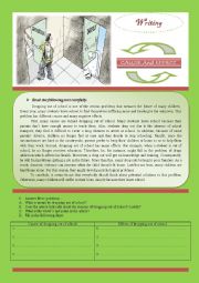 English Worksheet: Writing A CAUSE  And  EFFECT Article