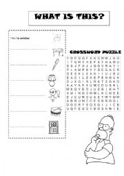 English Worksheet: A/ AN