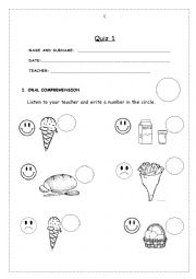 English Worksheet: FOOD